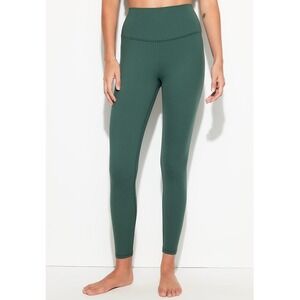 Spiritual Gangster Lotus 7/8 Leggings Retro Green High Rise Yoga Activewear XS